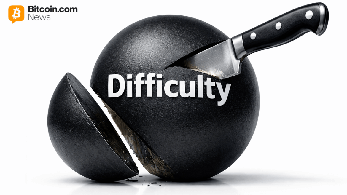 Massive Bitcoin Difficulty Cut Looms After Hashrate Loses Nearly 250 EH/s