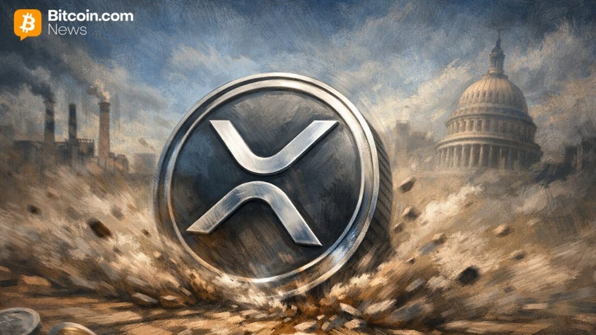 XRP Breakdown Deepens While Market Confidence Slips