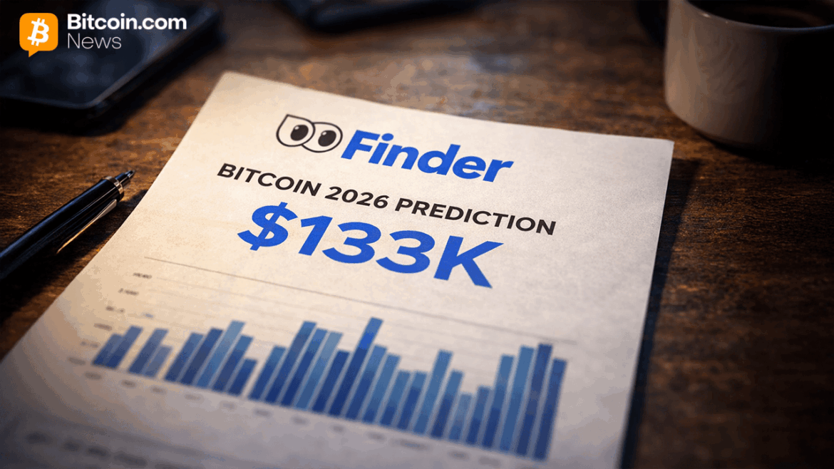 Finder’s Latest Survey Predicts Bitcoin at $133K by End of 2026